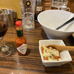 拉麺 BAR 凸 - ポテサラトマトソース