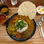 Soumya's Kitchen - 南インドおうちごはんプレート ¥1,500（税込）