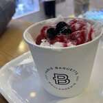 Paris Baguette - 料理写真:最後のかき氷