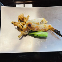 からすみ蕎麦 月と松 - 焼き河豚