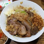 Yume Wo Katare - 汁なし（小・炙り）ニンニクマシアブラマシマシ　1000円