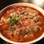 炭火ホルモン焼肉亭 - ユッケジャン麺