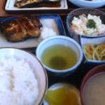 焼魚定食＋ポテサラ