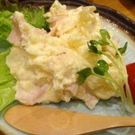 旬味ひげ - 2013.4名物料理のＧ・Ｐ・Ｓ（ガーリックポテトサラダ）