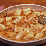 どん亭 - 海老のおぼろ豆腐炒め