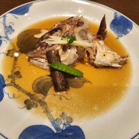 割烹 嶋村 - ランチコース 煮付け 味も美味しいです。