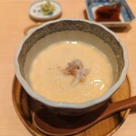 鮨 はしもと - 毛ガニの茶碗蒸し