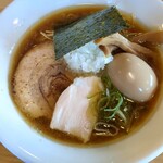 喜元門 - 名古屋コーチン醤油+味玉＠870円