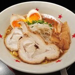 廣島つけ麺本舗 ばくだん屋 - 限定中華そば／秘製拉麵