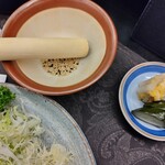 世野新 - すりごま、漬物