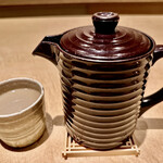 そば 六郷 - 蕎麦湯