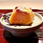 そば 六郷 - 桜鱒のコンフィー