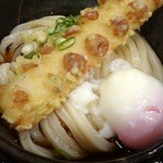 極浄うどん うだま - 2013.5温玉ちく天ぶっかけ