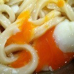 極浄うどん うだま - 2013.5温玉ちく天ぶっかけ