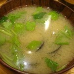 旬味ひげ - 2013.5アサリの味噌汁