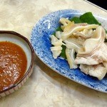 一平 - 2013.5豚のミミは味噌ダレで。