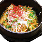 Korean traditional spicy chige