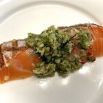 ディーン&デルーカ - スモークサーモンのレアグリル