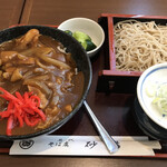 Sobadokoro Sunaba - セットメニュー　カレー丼せいろ1,290円（税込）