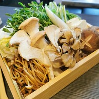 しゃぶしゃぶ 吟半 お台場店 - 野菜盛合せ
