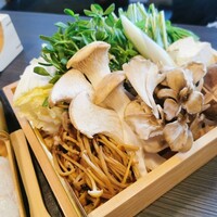 しゃぶしゃぶ 吟半 お台場店 - 野菜盛合せ
