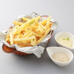 French fries - anchovies or truffle mayo -