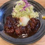 とんかつ和とん - 温泉卵付き