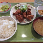 ポリテクセンター北海道 レストラン - ザンギ定食