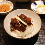 新ばし 星野 - 牛しぐれご飯