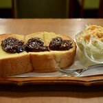 シマノコーヒー 大正館 - あんこバタートースト