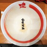 ばり嗎 - 丼ぶりの底