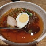 青葉台ホルモン　三百屋 - 冷麺　黒