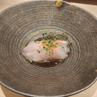 鮨 季らく - 金目鯛のしゃぶしゃぶ