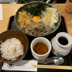 香るつけ蕎麦　蕎麦花 - 蕎麦花風まぜ肉そば