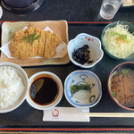 Ebi Hire Katsu Daisen - お昼のロースカツ御膳（864円＋税）
