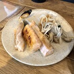 Sakenomidokoro Hanauta - 本日の炭火焼魚定食　ハラス