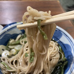 習志野庵 - 久しぶりに食う冷やし山菜蕎麦はウマかった