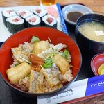 マルキ食堂 - 2022年5月　たちうお丼、鉄火巻