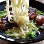 風遊斎 - カラサンガンジュースバの麺