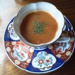 COFFEE BAR J - トマトスープ(おかずプレートのセット)