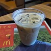 マクドナルド - ドリンク写真:「アイスカフェラテ」