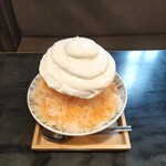 珈琲屋らんぷ - ロイヤルアールグレイかき氷(シナモンなし)