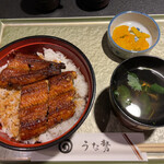 Unasei - 上丼(肝吸い付き）