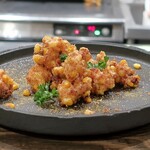 トリワイン ＰＩＫＯＳＨＨＨＵ - スイートコーンの鶏の旨みたっぷりクミンかき揚げ