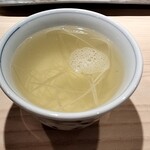 焼鳥三田 - 鶏スープ