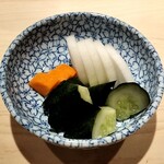 焼鳥三田 - お新香