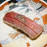 弐ノ蔵 - まぐろ漬けの葱間 黒胡椒