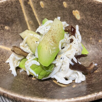 弐ノ蔵 - アスパラとしらす和え