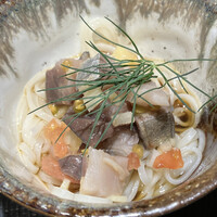 弐ノ蔵 - しめ鯖と生ひやむぎ