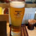 葵 - 生ビールはプレモル